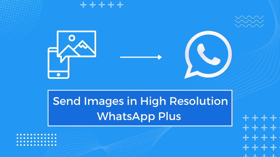 Senden Sie Bilder in hoher Auflösung mit WhatsApp Plus