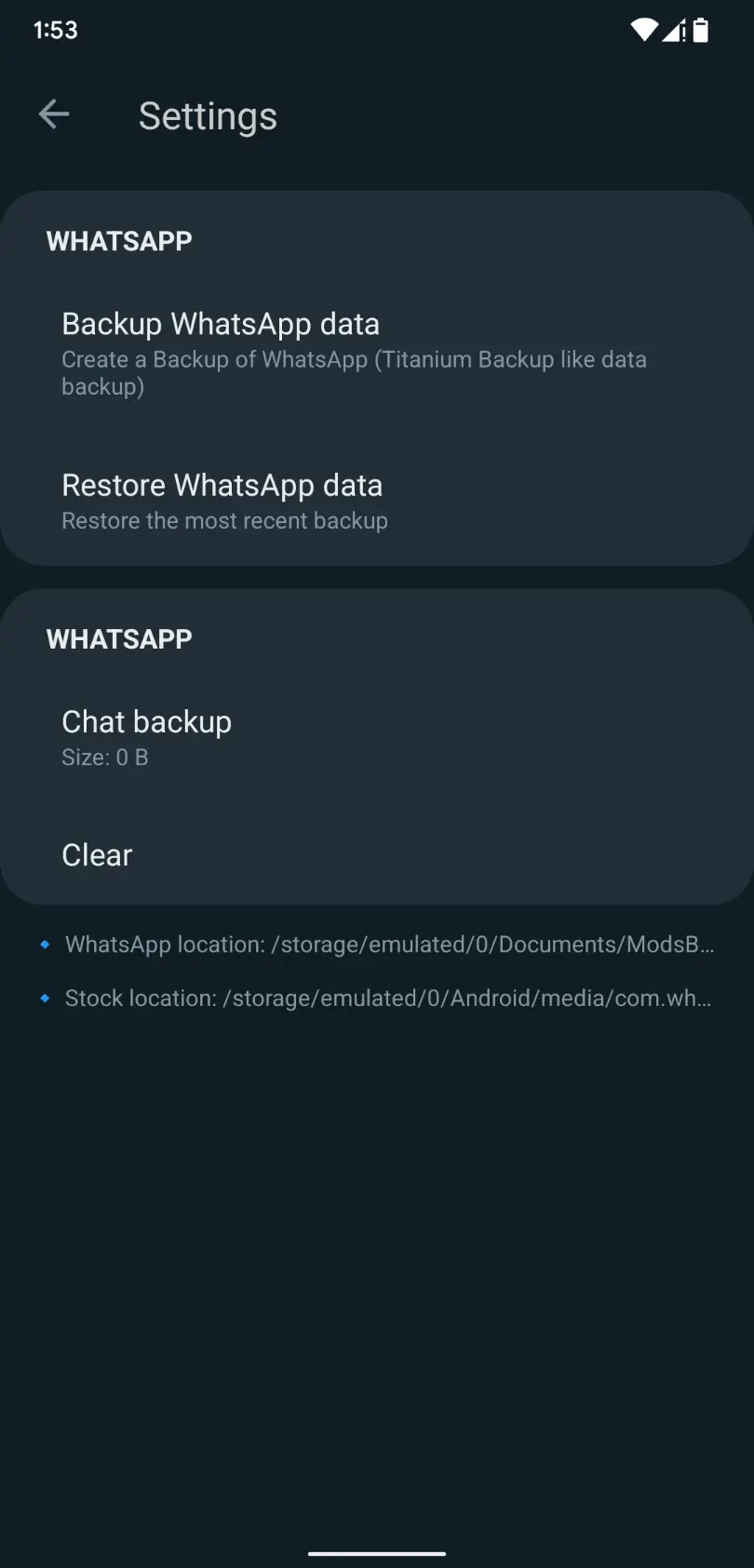 WhatsApp Ditambah APK S11