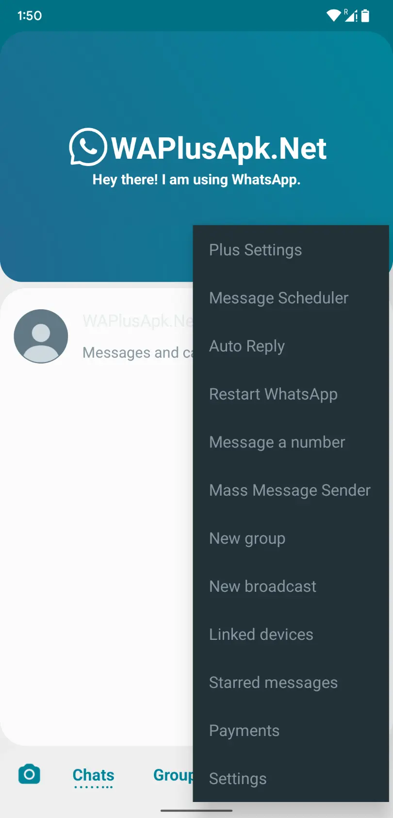 WhatsApp Plus เอพีเค S3